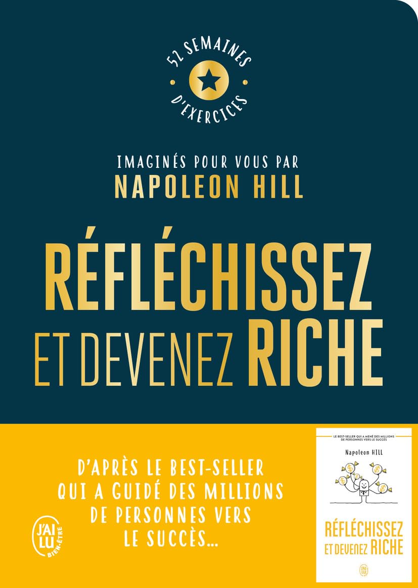 Réfléchissez et devenez riche - Le cahier d'exercices officiel Napoleon Hill