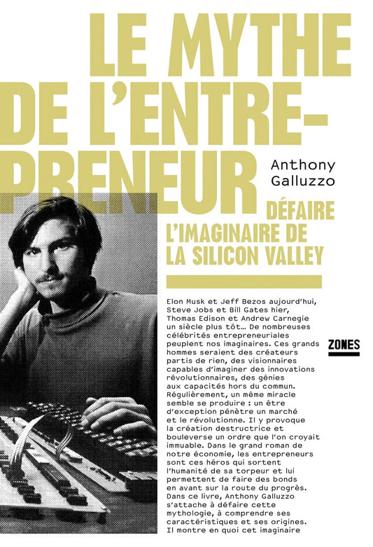 Le Mythe de l'entrepreneur Anthony Galluzzo